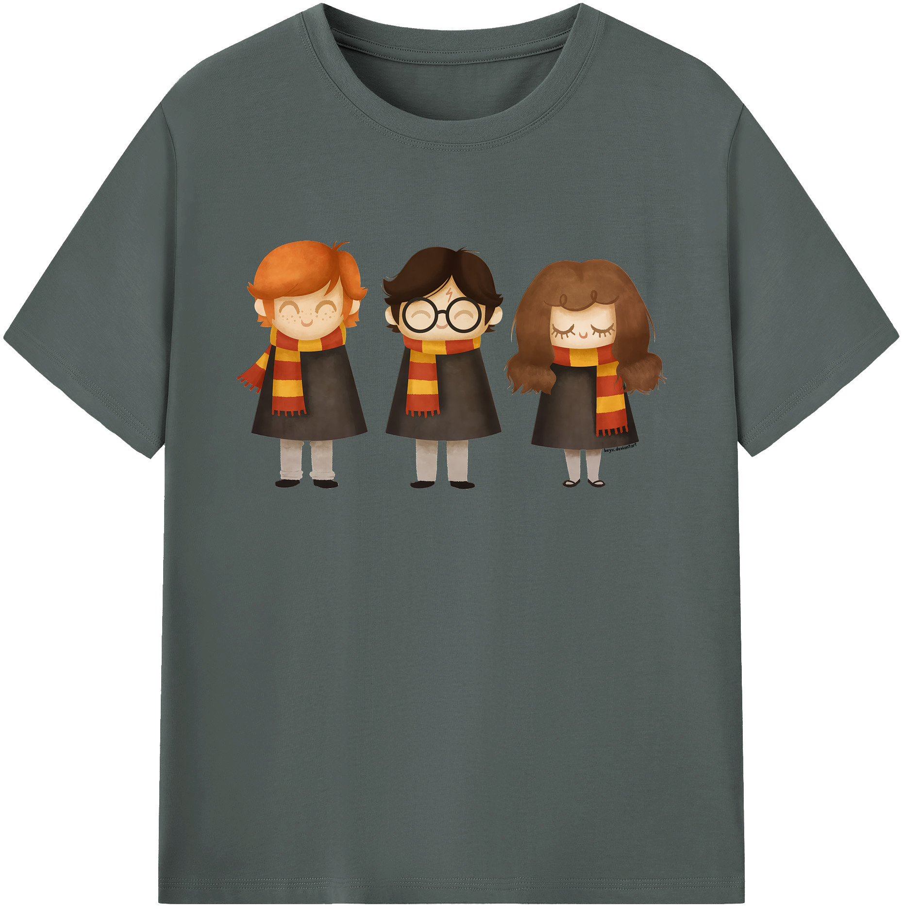 （画像用） Harry Potter ハリー・ポッターシリーズ 綿100％ メンズ半袖Tシャツ｜肌触りやわらか＆通気性